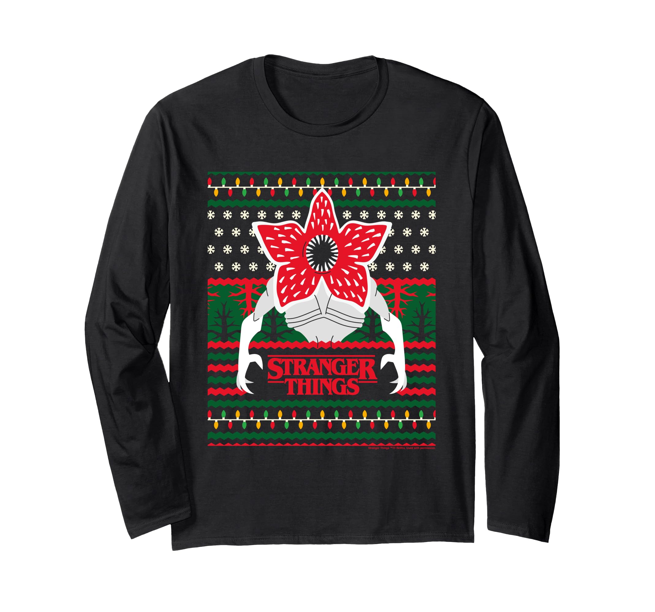 T-SHIRT STRANGER THINGS UPSIDE DOWN DEMOGORGONE BAMBINO