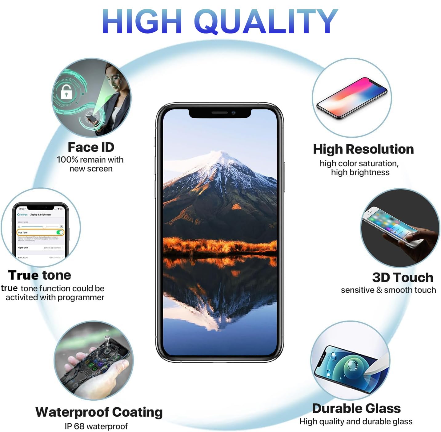 コンピュータ・IT iPhone13 likenew Amazon.com: for iPhone 13 Screen Replacement 6.1