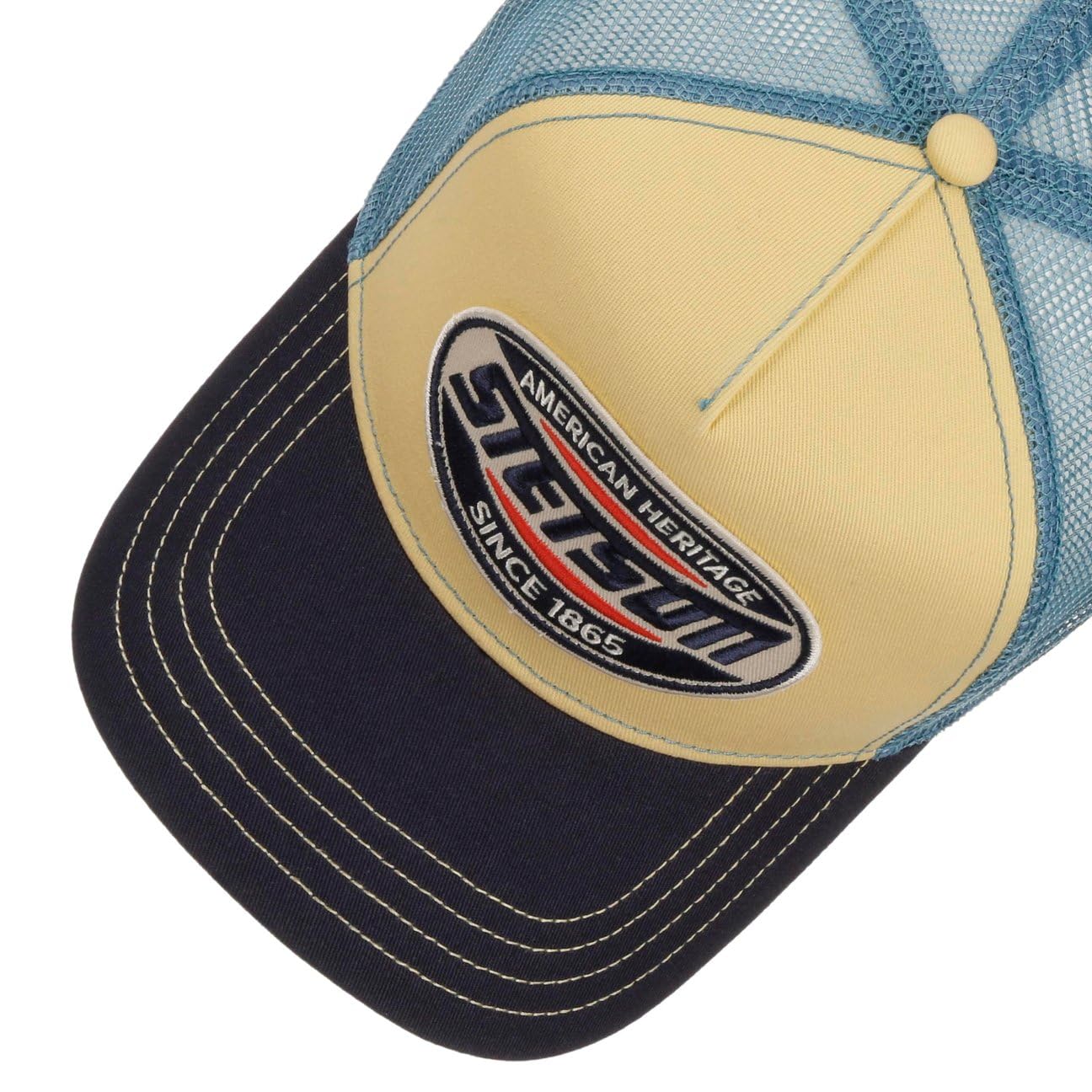 Stetson American Heritage Logo Trucker Cap Herren Sommer Winter