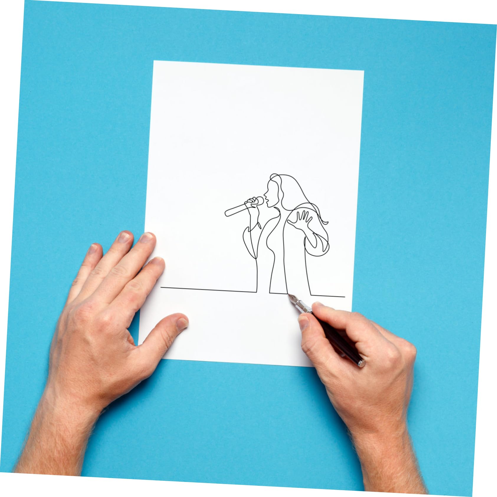 Homoyoyo 50Sheets Colored Tracing Paper Lightweight Transfer Paper for Printing Drawing and Crafts for Sketching Illustrations and Stencil Projects