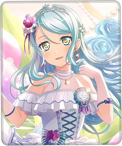 Amazon Bang Dream ガルパ 氷川紗夜 スマホマウスパッド ゲーム オフィス かわいい トランペット ノートpc 耐久性があり 滑りにくく お手入れが簡単 4サイズ 軽量 ミニサイズ7 9 X 9 5 In 家電 カメラ
