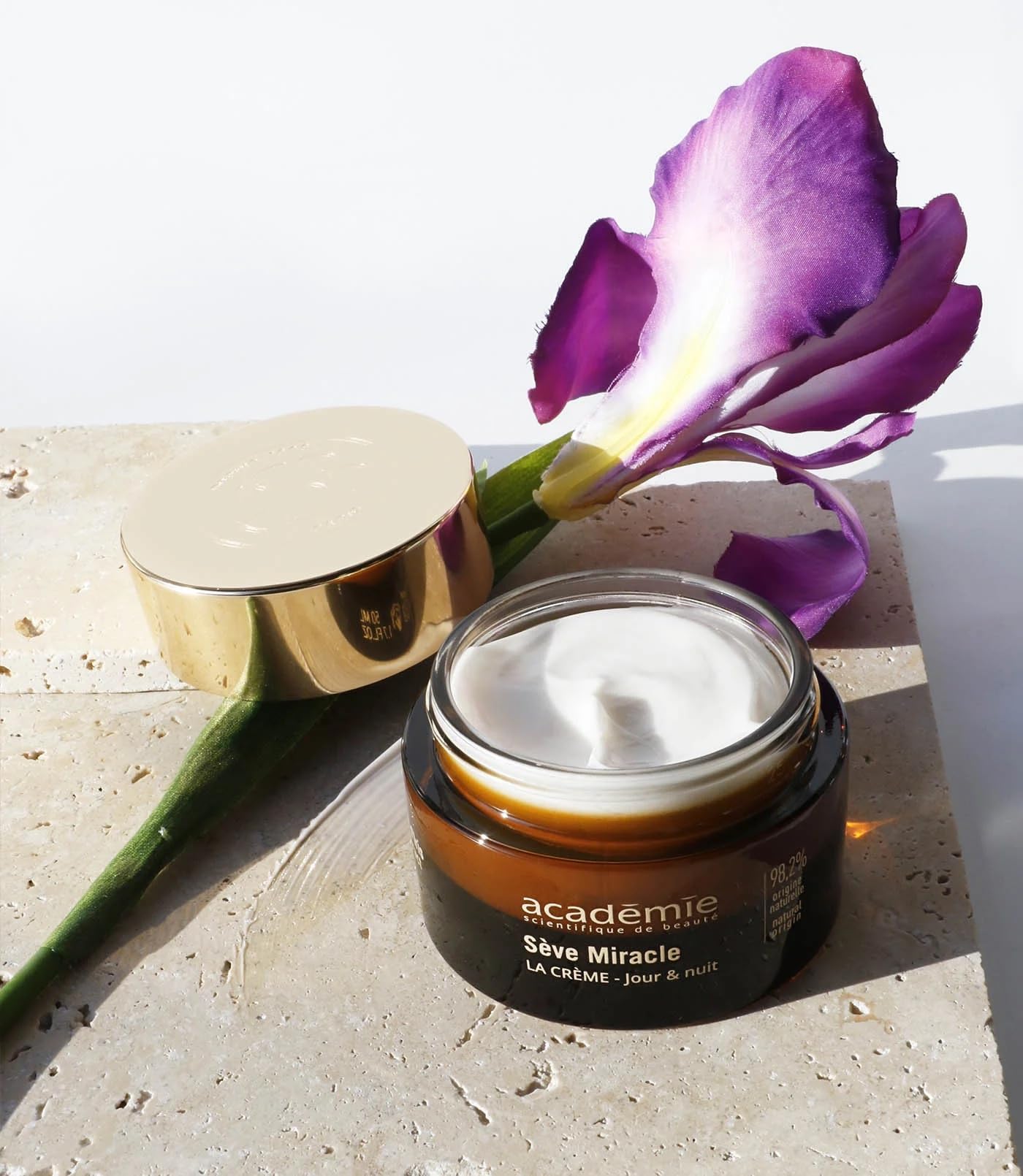 Academie Scientifique de Beauté Sève Miracle La Crème, Crème Visage Hydratante Anti-Rides Jour et Nuit, Peau Mature, 50 ml