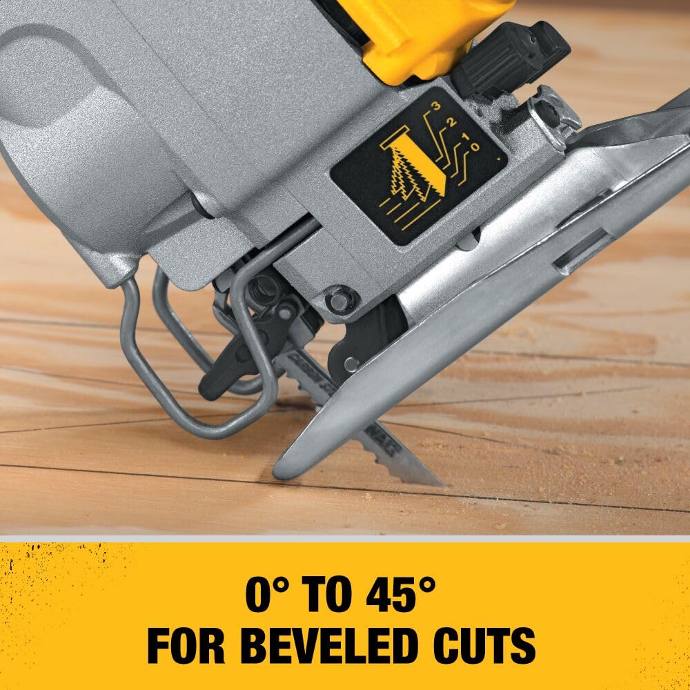 DEWALT Jig Saw Top Handle 5.5-Amp Corded DW317K Yellow product thumbnail 5