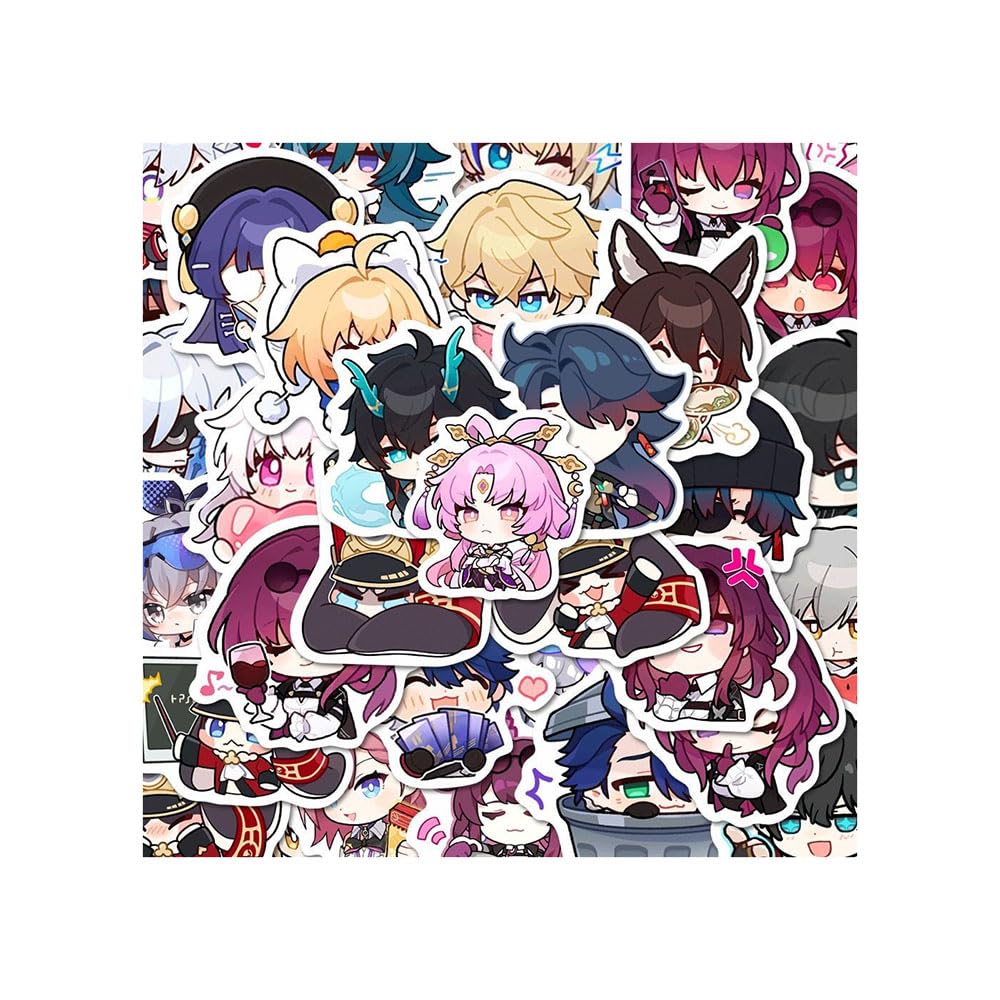 langanime Stickers for Notebook Computer Phone Decoration 99 Pieces