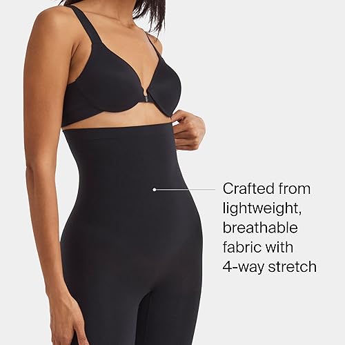 Miniatura 3 de SPANX SPANXsculpt Power Series - Pantalón corto de cintura alta a medio muslo, ligero, comodidad durante todo el día, faja moldeadora con control