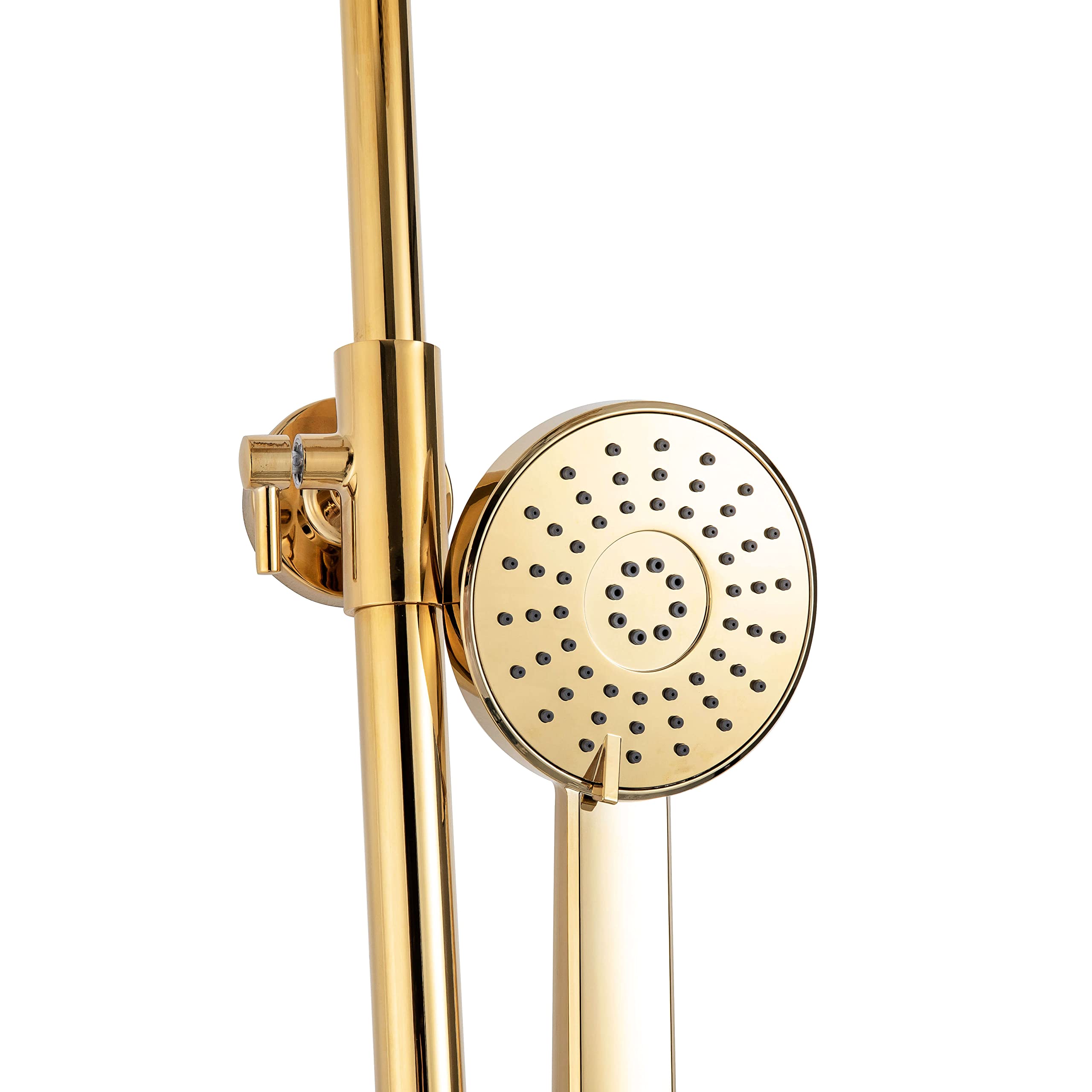 Sistema de ducha antical con termostato, ducha de lluvia, grifo de ducha, columna de ducha, latón dorado