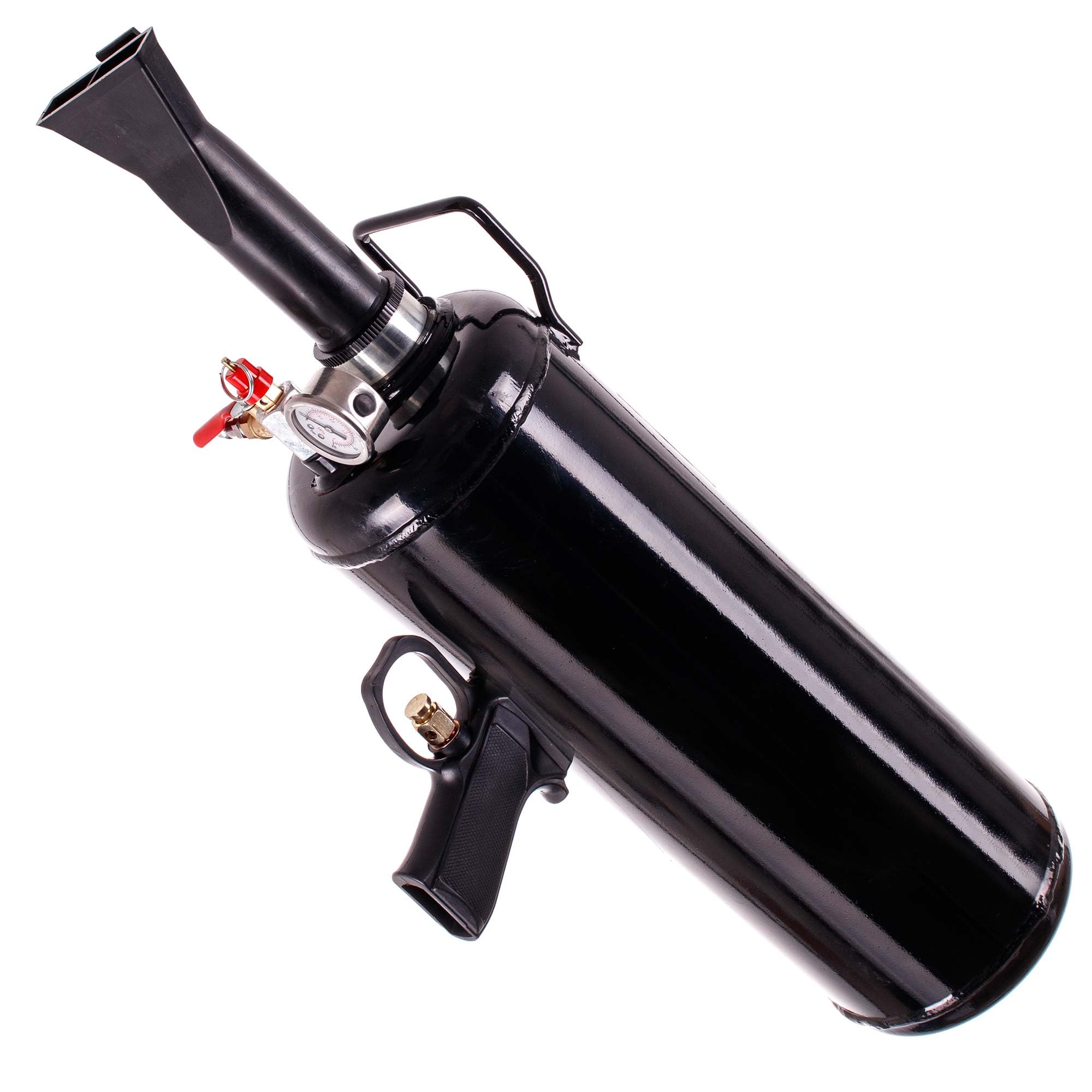 Gonfiatore, pneumatici, riempitivo professionale per pneumatici, booster 12L, gonfiatore per pneumatici, airbooster, pistola ad aria, aiuto per il riempimento, cannone ad aria con manometro per