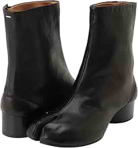 Amazon | [メゾンマルジェラ] タビブーツ ローヒール アンクルブーツ