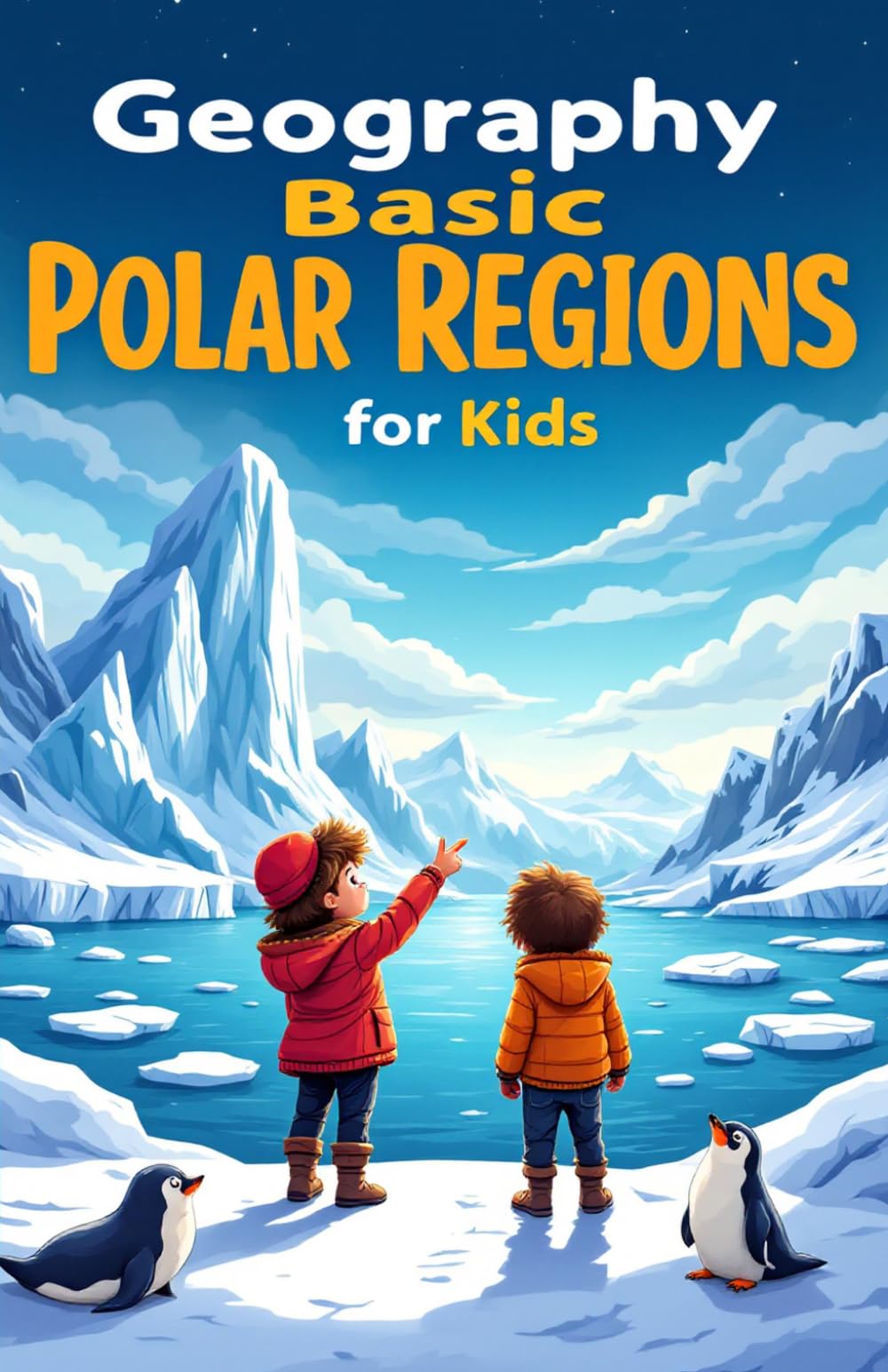 Geography Basic Polar Regions for Kids: Arctic and Antarctic Facts, Wildlife, Exploration, Climate, and Science for Elementary Students (Geography Book For Kids)