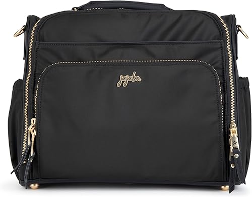 JuJuBe  Eco BFF Baby Diaper Bag Backpack - Convertible Messenger Bag Travel Backpack for Women