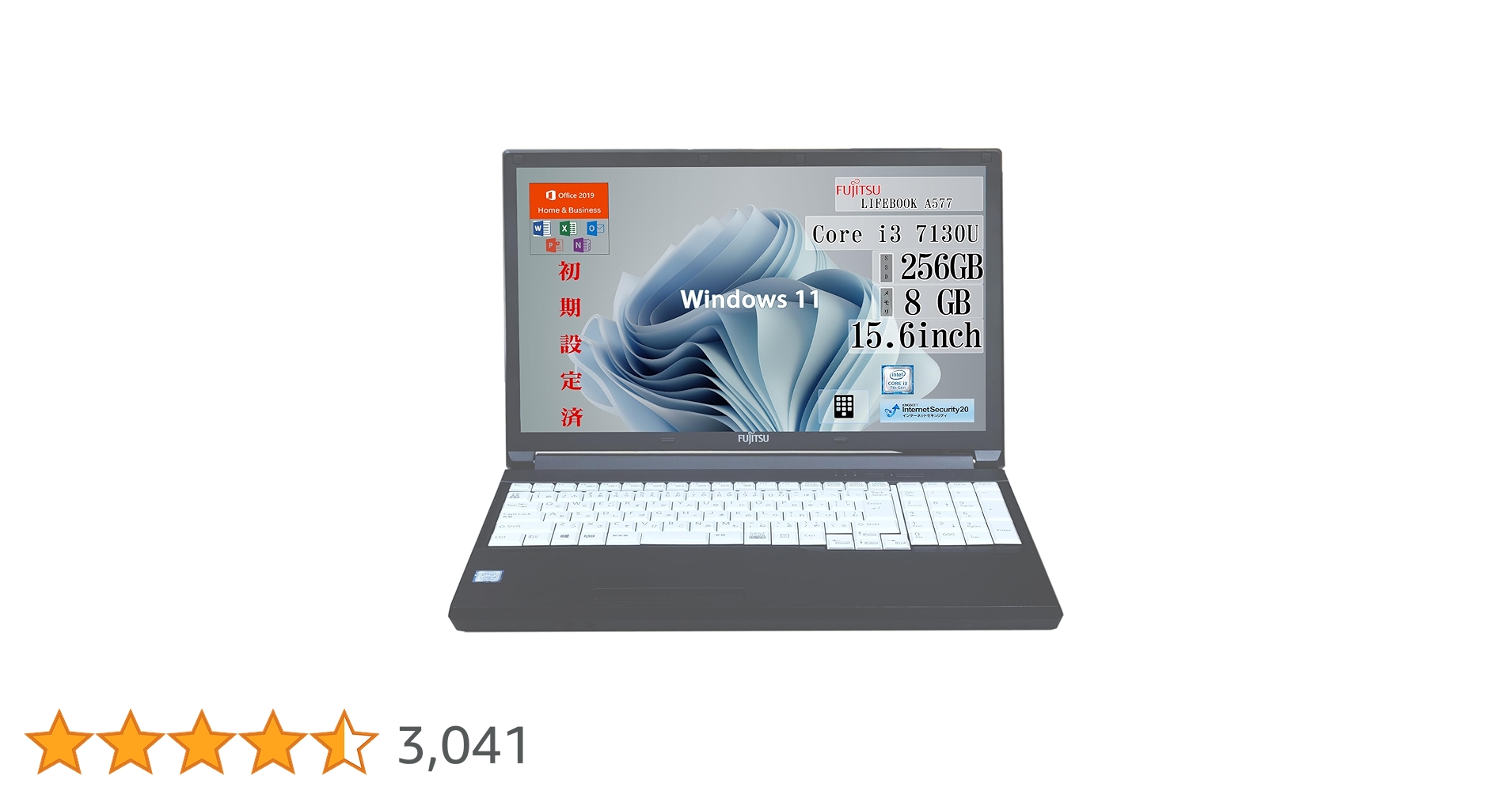 Amazon.co.jp: 【整備済み品】富士通 15.6インチ ノートパソコン