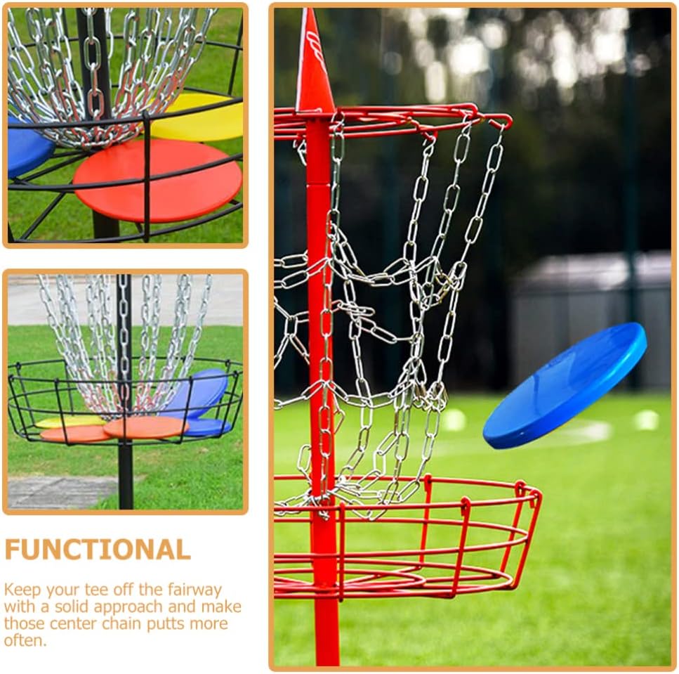 HANABASS Disc Golf Starters Set Sports Flying Disc Disk Golf Discs Set for Beach, Backyard, Lawn,