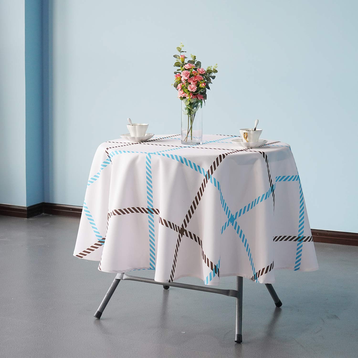 Jolee Fabrics - Tovaglia natalizia impermeabile in plastica PVC, facile