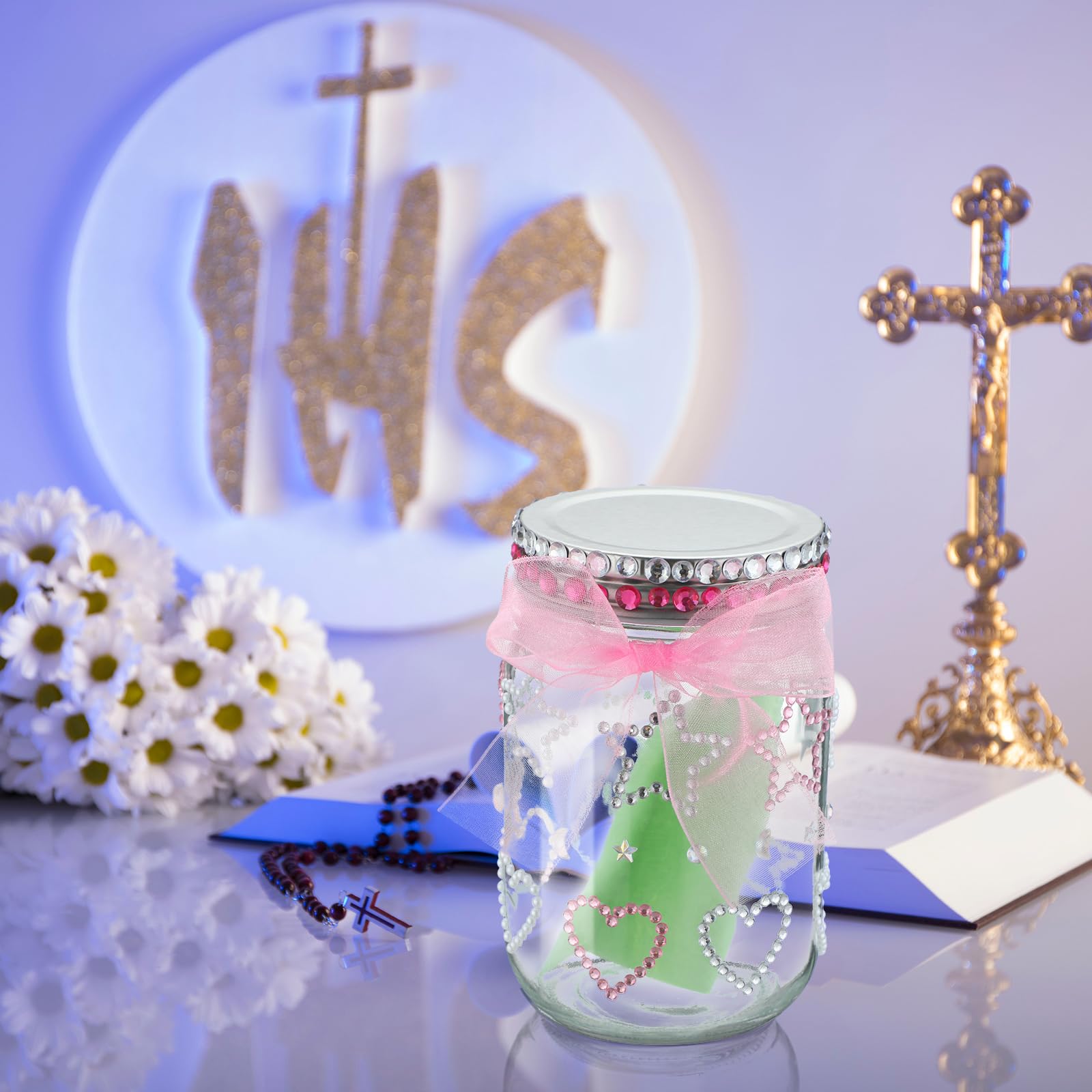 Mimorou 31pcs Christian Gifts for Women Bible Verse Jar Kits Read Me When Bible Verses Prayer Jar for Emotions Feeling Record Inspirational Religious Gifts Bulk for Women Girl Night