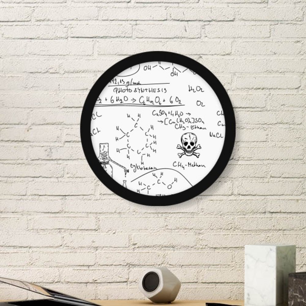 Cadre photo chimie organique pour remplacer les posters froissés par un sticker mural design