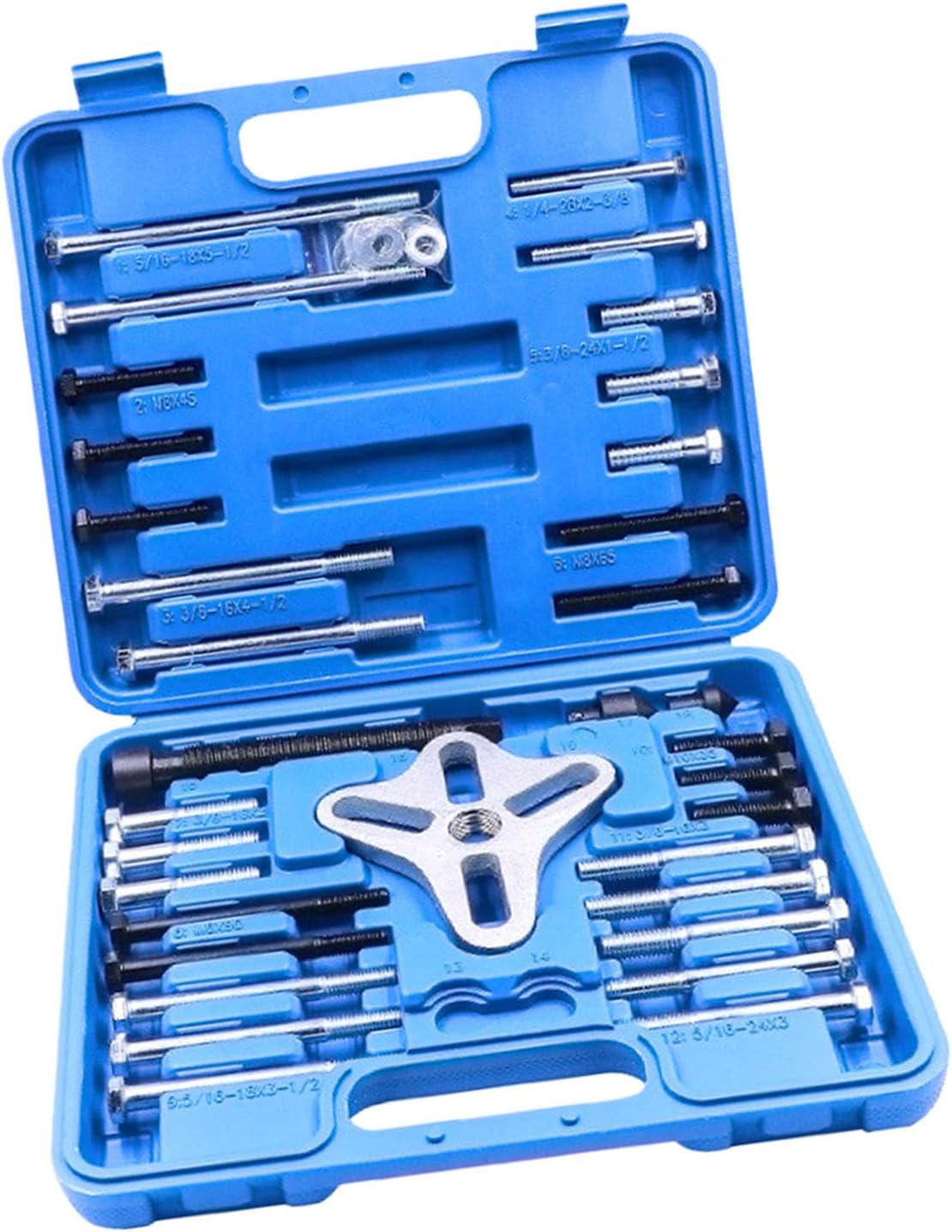 Automotive Puller with Ergonomic Handle Harmonic Balancers for Easy Car and Truck Repairs Repair Tools Handheld for for Various Models Tool Set for Replacement