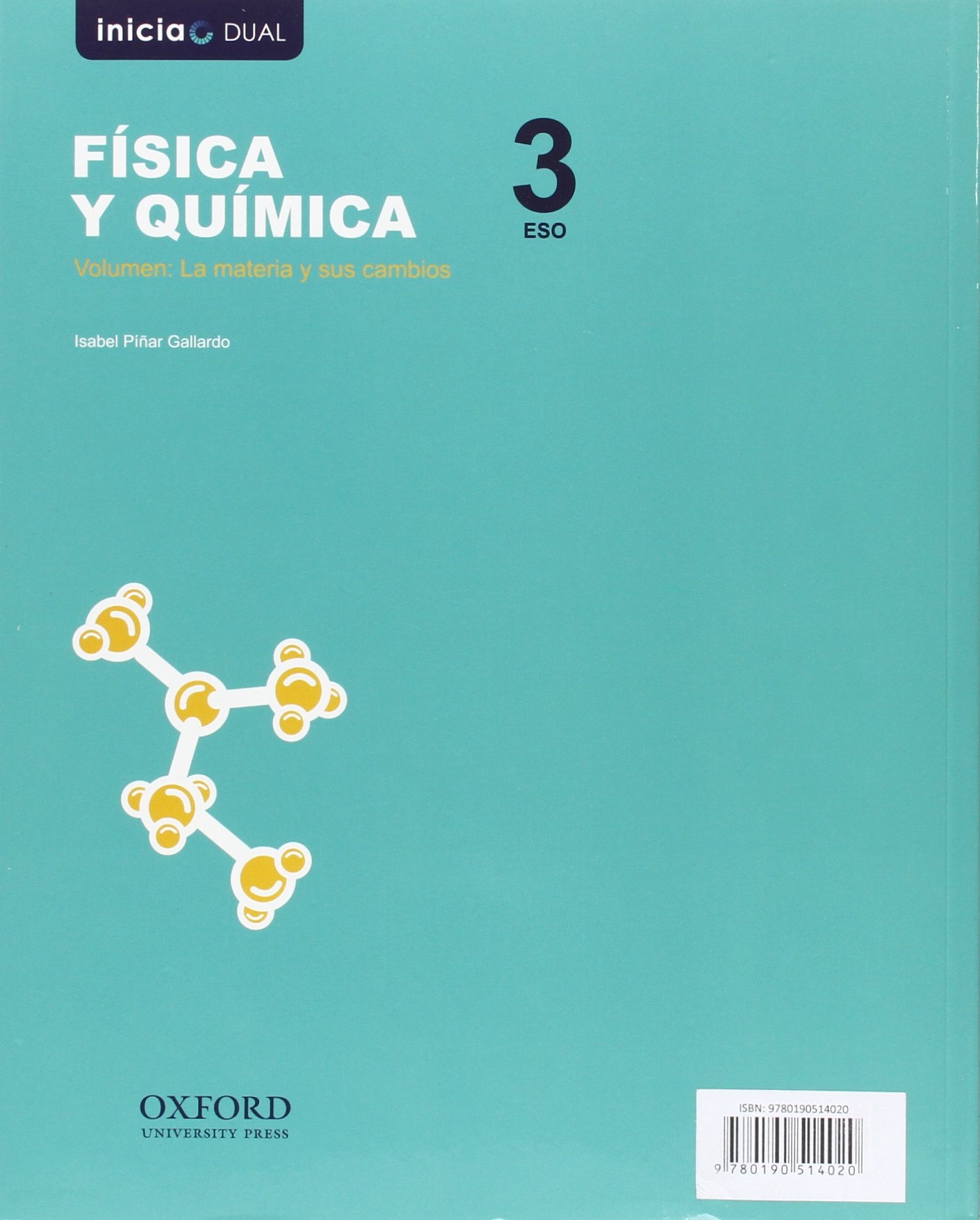 Inicia Física y Química 3.º ESO. Libro del alumno. Aragón