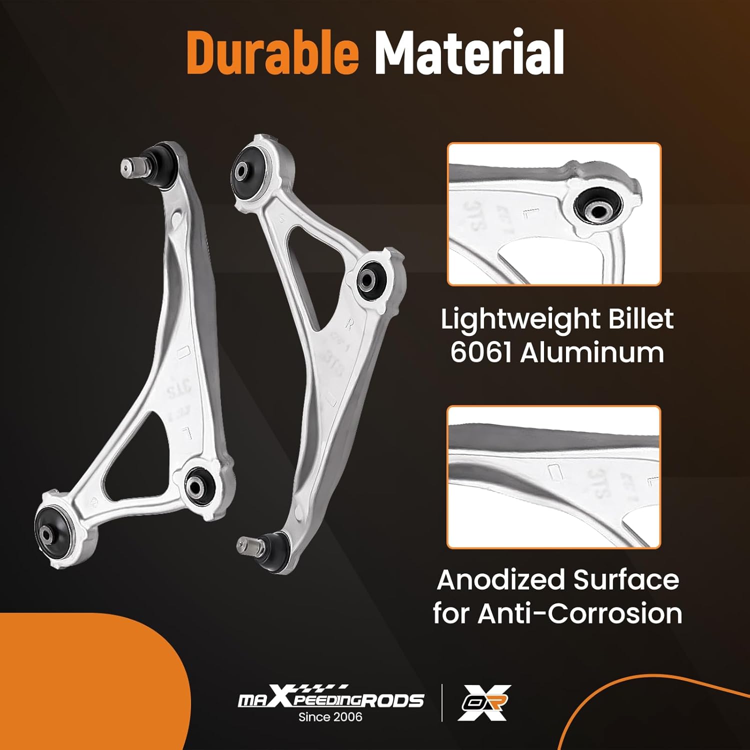 maXpeedingrods 2Pcs Front Lower Control Arm with Ball Joints Bushings for Nissan Altima 2013-2014, 545003TA0B 545013TA0B