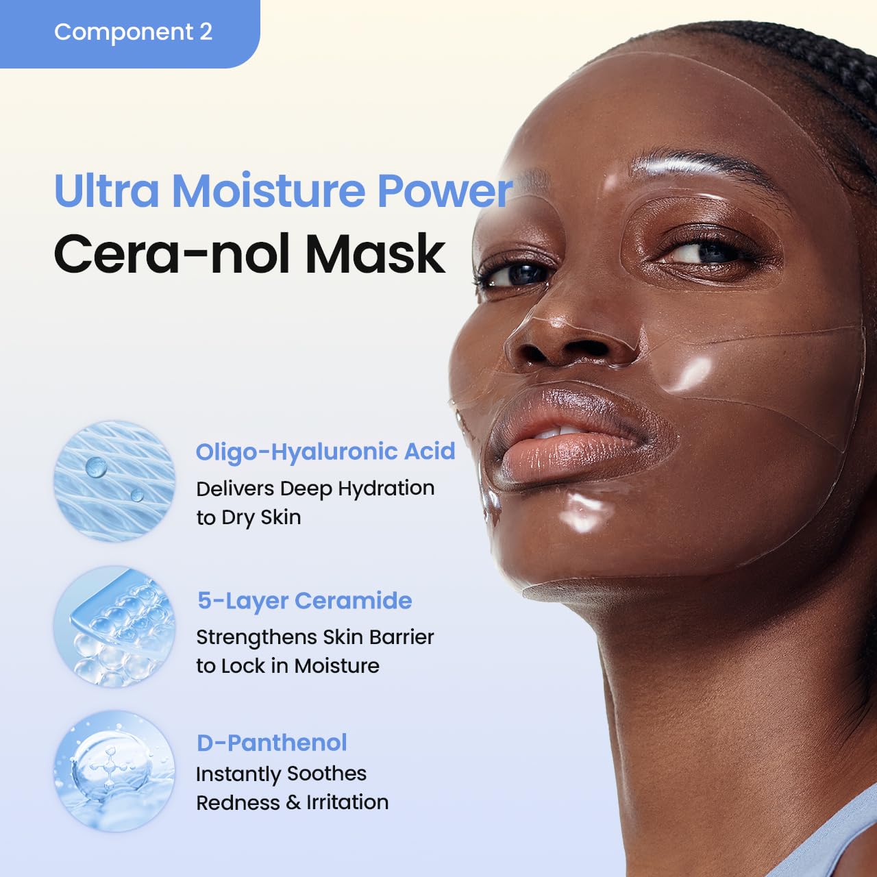 BIODANCE Best Mask Duo: Bio-Collagen & Ceramide Panthenol Real Deep Mask Set, Firming, Hydrating, Face Mask Bundle for Glass Skin, Korean Skincare Set, Korean Skin Care, Valentines Day Gifts for Her - Image 6