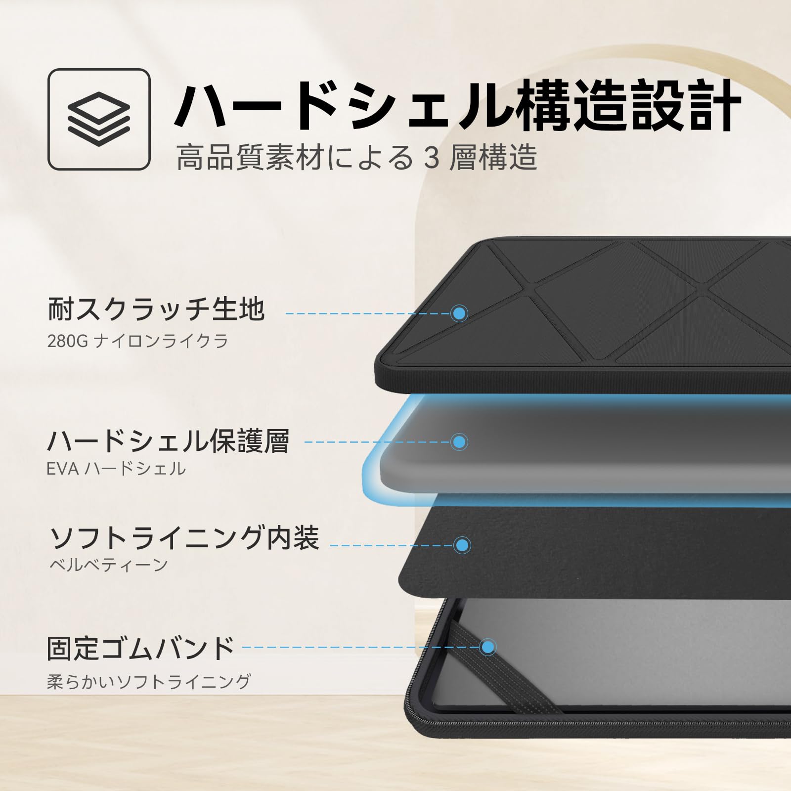 Amazon.co.jp: Smatree M26T 13インチ ハード保護 ノートPCスリーブ