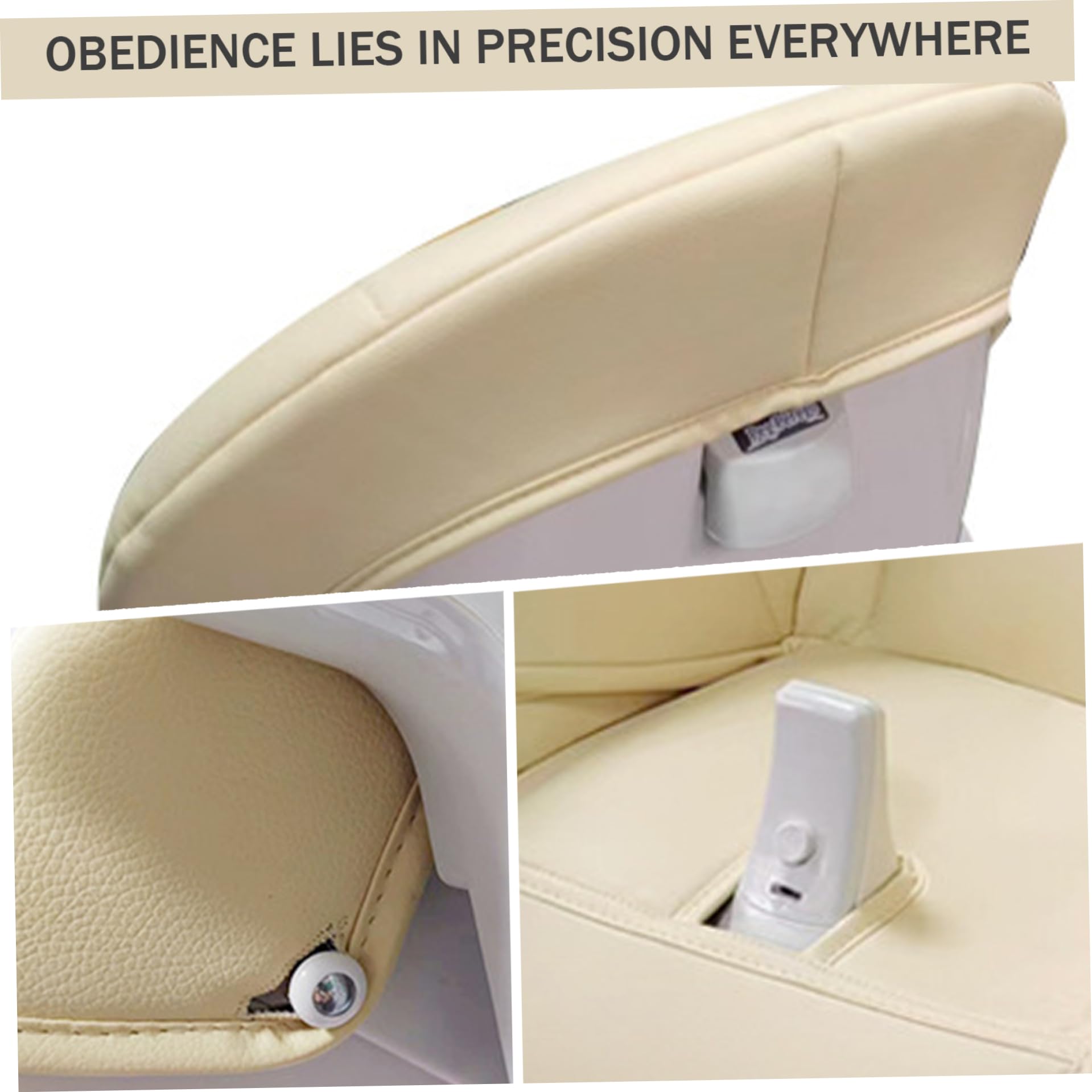 Cojín para silla alta, funda suave de piel sintética para silla alta, funda de repuesto para bebé, cojín antideslizante para cochecito para niños pequeños, bebés y niñas pequeñas