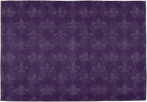 Burbuja Juego de 4 manteles individuales con diseño de rombos de Mardi Gras, antideslizantes, lavables, resistentes al calor, para cocina, comedor,