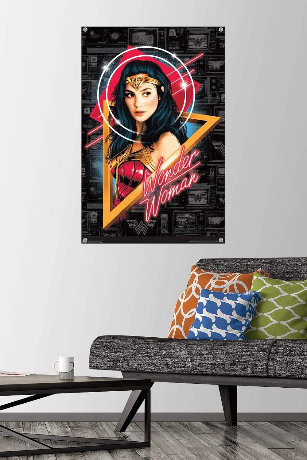 DC Comics Movie - Wonder Woman 1984 - Wonder Woman Wall Poster with Push Pins image 2