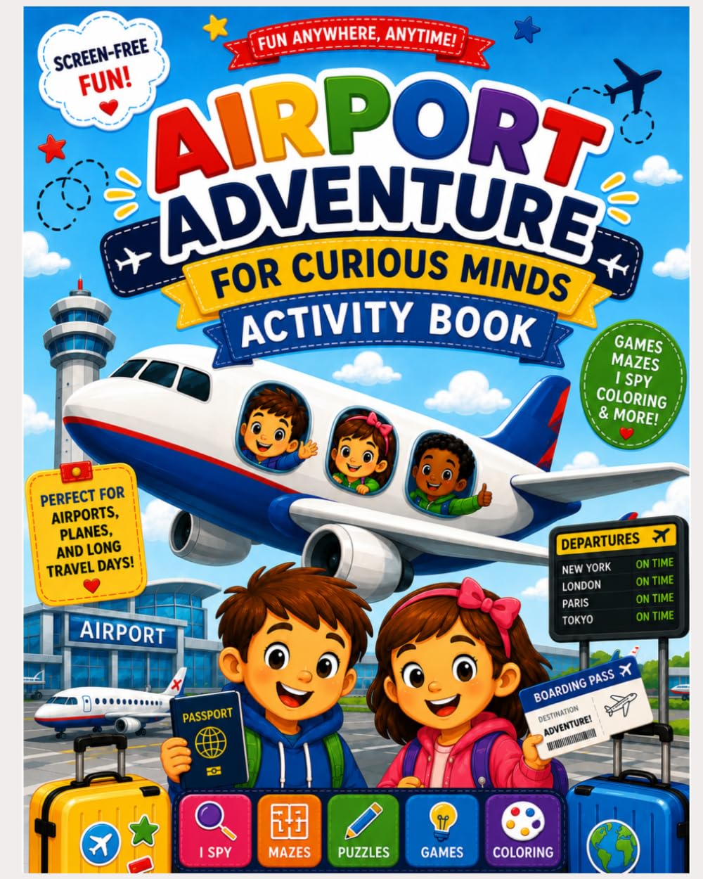 Airport Adventures for curious minds: activity book