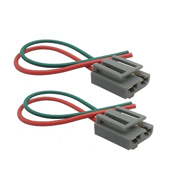 2 Pcs 170072 HEI Distributor Pigtail 6.7 Wire Harness 12 Volts Battery and Tachometer Connector Plug Compatible with RV Chevy GM HEI 170072