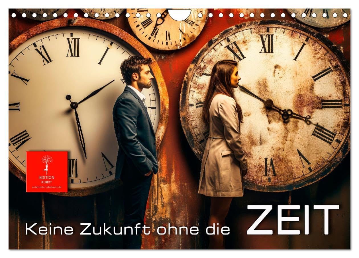 No future without the time UK-Version (Wall Calendar 2026 DIN A4 Landscape), CALVENDO 12 Month Wall Calendar โ image 1