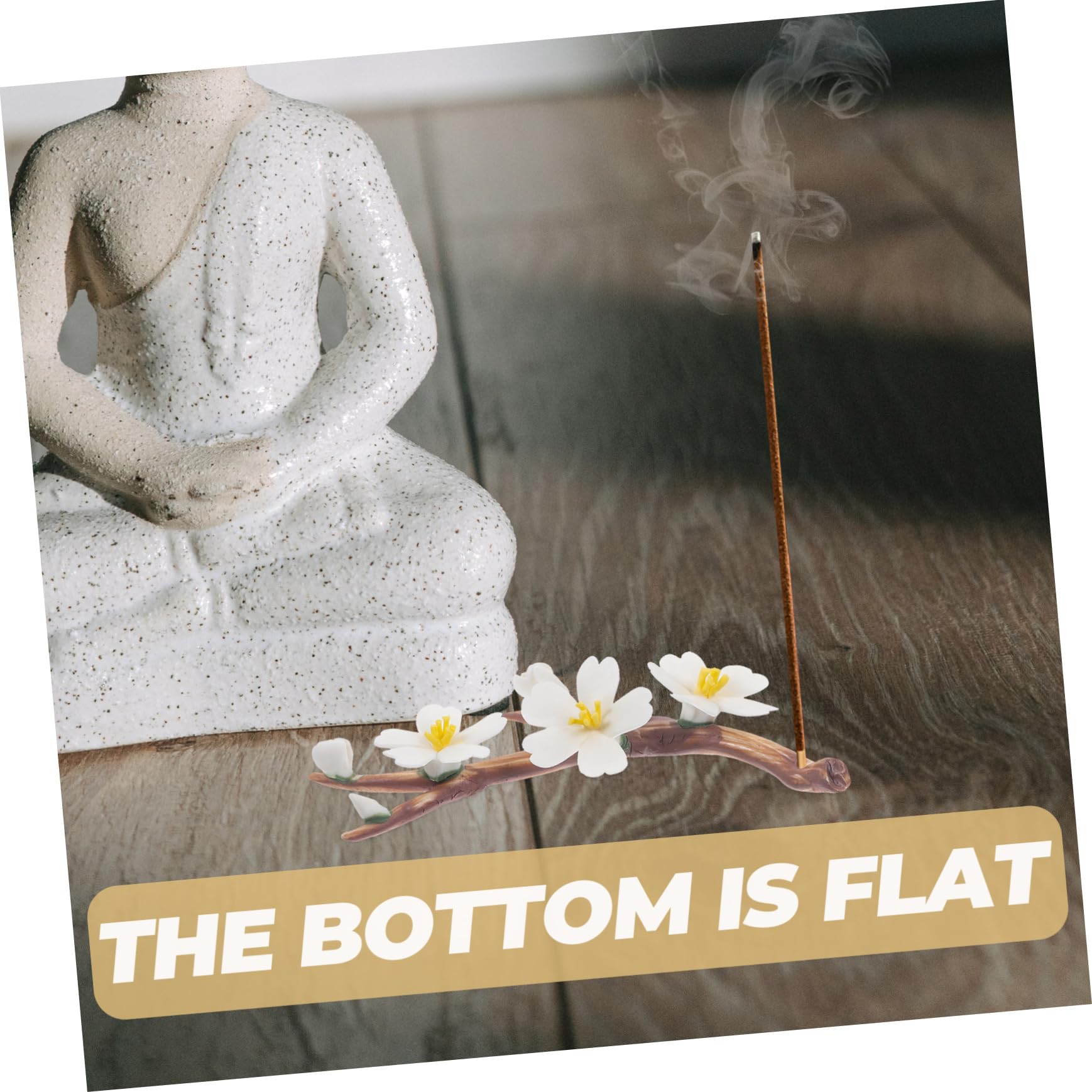 5stücke Ceramic Flower Branch Räucherstäbchenhalter Handgefertigte Dekorative Aromatherapie Für Büro Yoga Und Meditation Für Zu Besonderen Anlässen