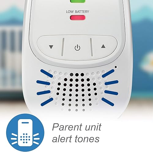 Miniatura 8 de Monitor digital para bebés VTech Safe & Sound, Monitor con dos unidades para padres, paquete de de 1, Blanco