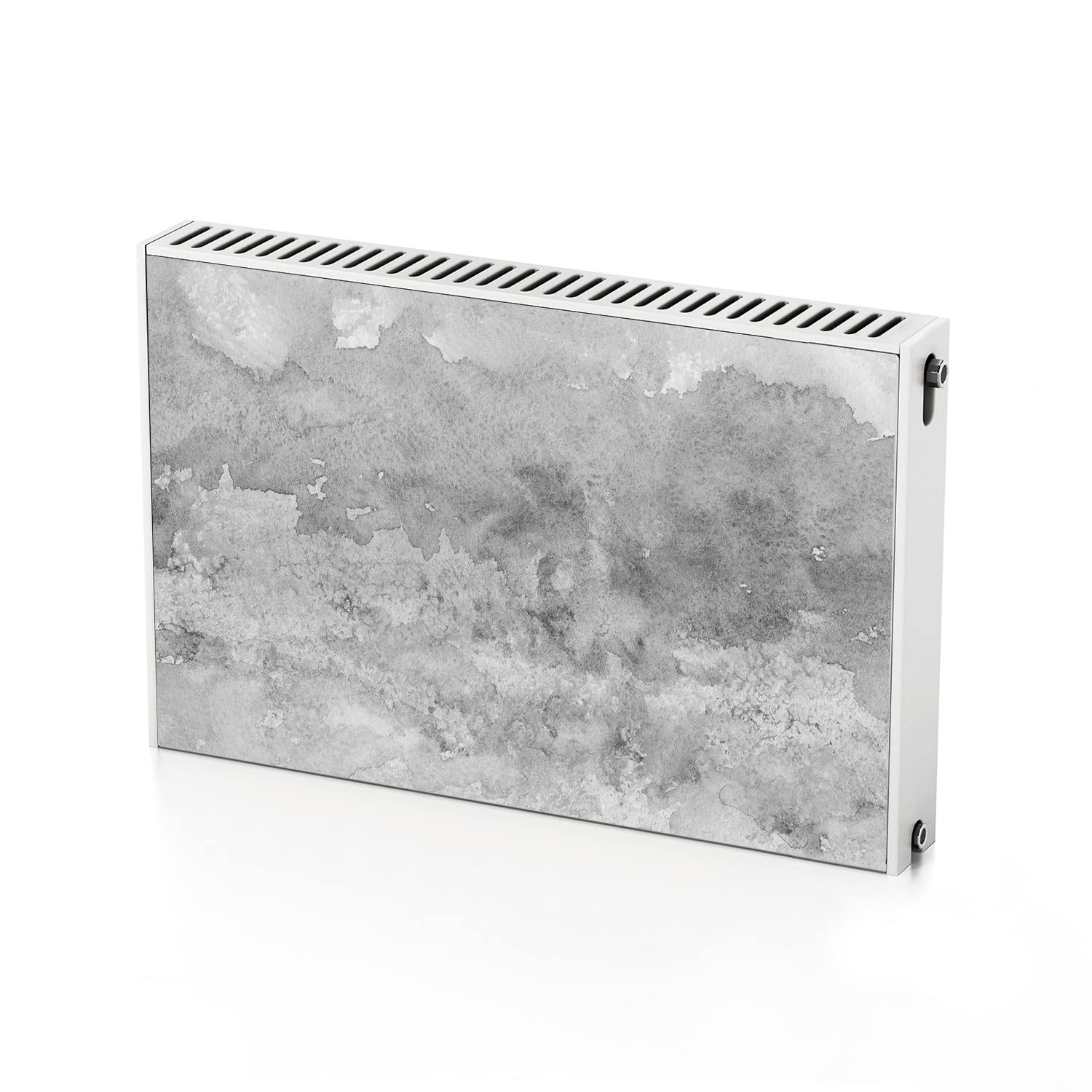 Cache radiateur magnétique gris Coloray 90x60 cm amovible