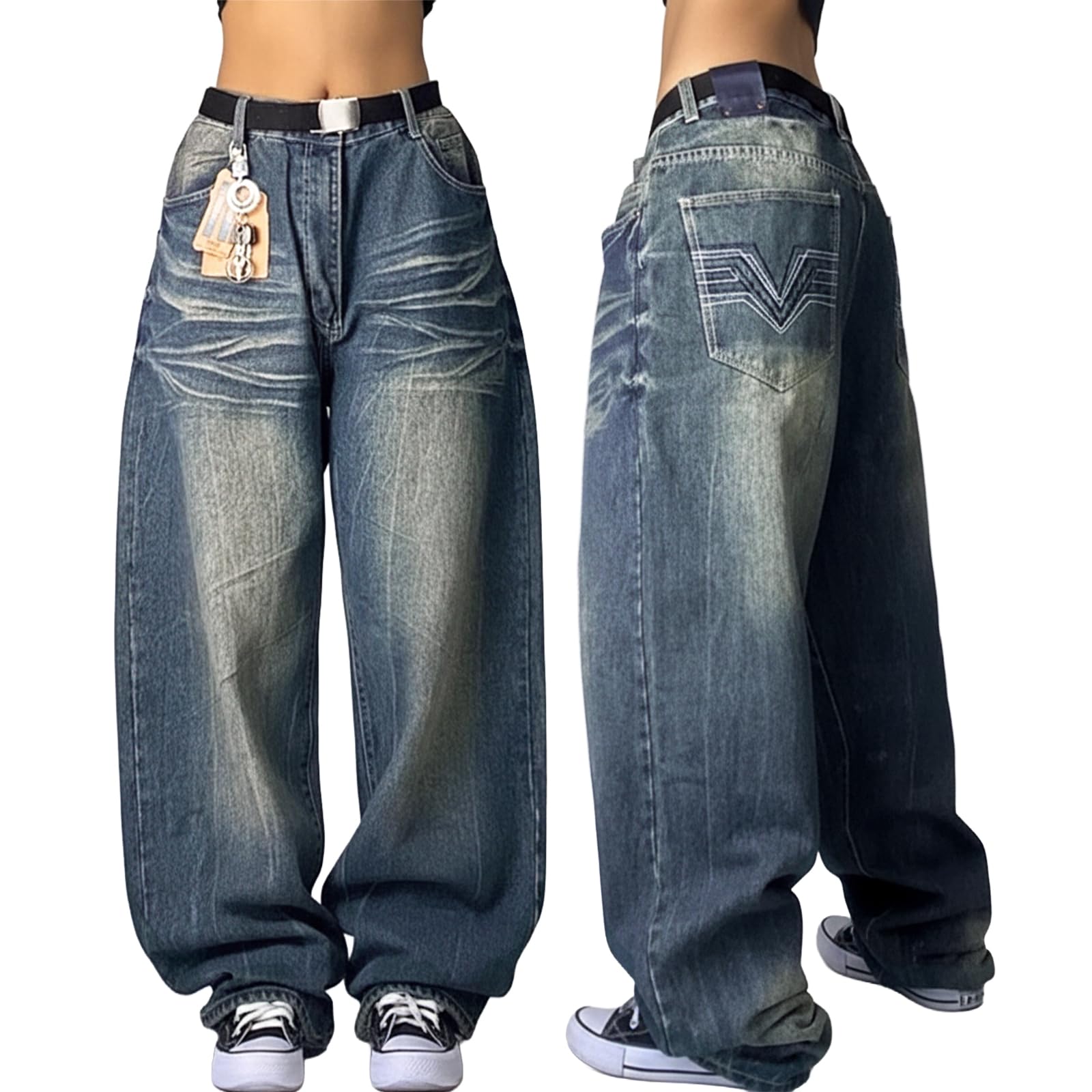 EMMIOL Boyfriends Hip Hop Jeans