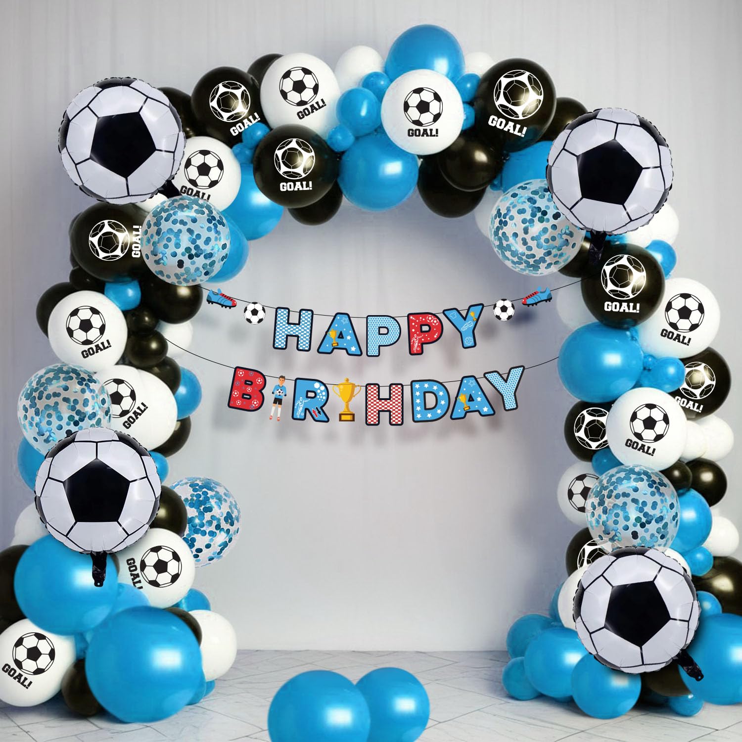 Party Propz Football Theme Birthday Decoration – 41 Pcs Happy Birthday Decoration Items for Kids | Soccer Theme Birthday Decoration Items, Football Decoration For Birthday Party Propz Football Theme Birthday Decoration – 41 Pcs Happy Birthday Decoration Items for Kids | Soccer Theme Birthday Decoration Items, Football Decoration For Birthday