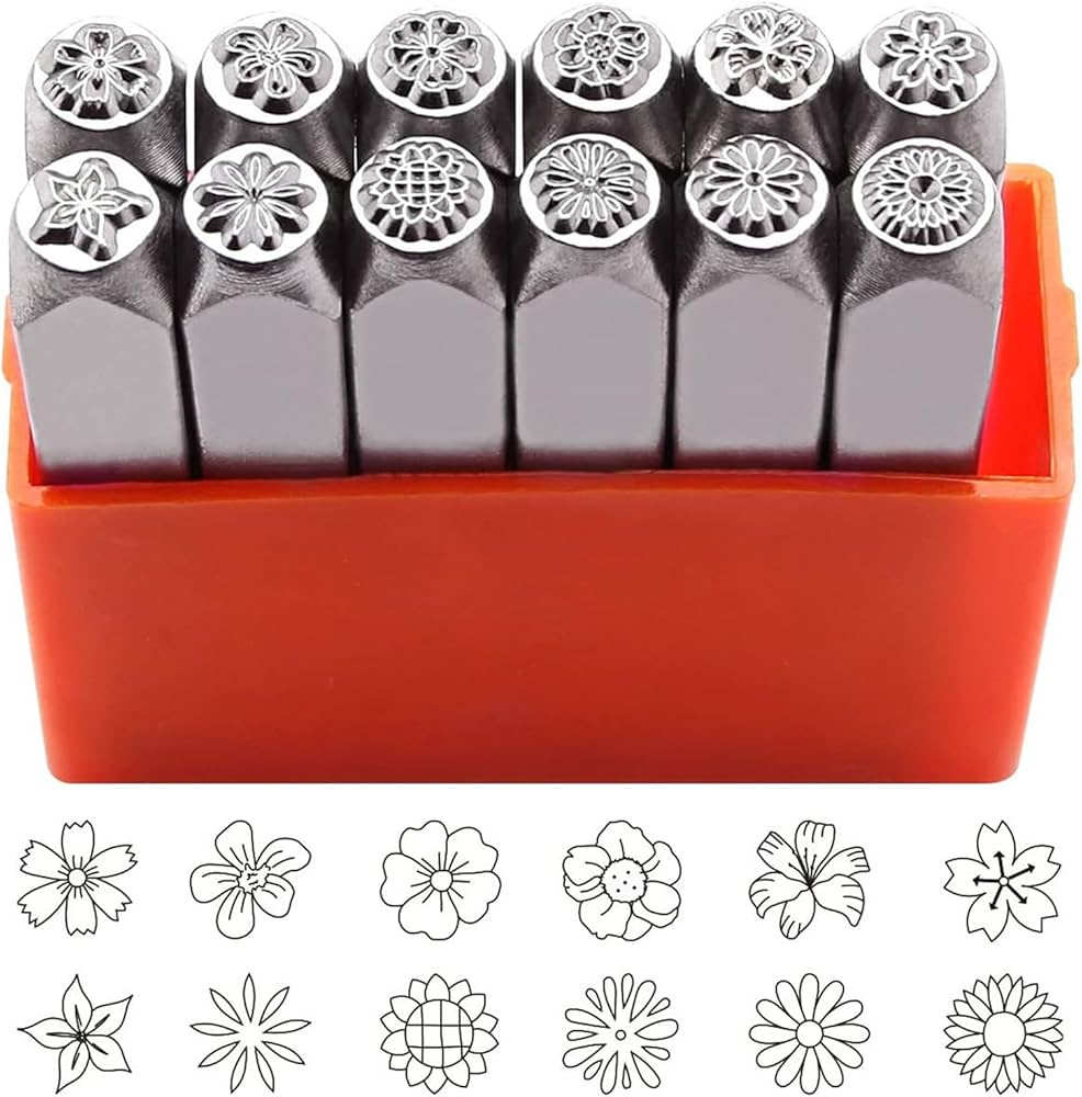 新品未使用 スタンピンアップ チェリーパンチ Amazon.co.jp: SPONGL スタンプパンチャー 12個 メタルスタンピング