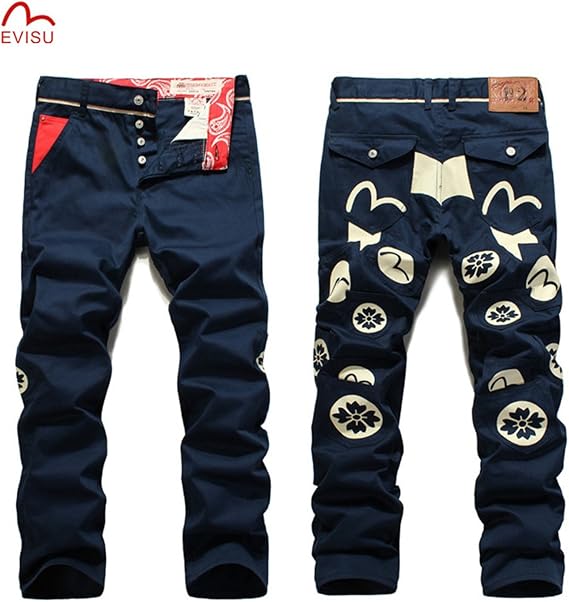 Amazon Co Jp Evisu Jeans エヴィス ジーンズ エビスジーンズ メンズズボン ストレート ジーパン デニムパンツ 32 G4 並行輸入品 ファッション