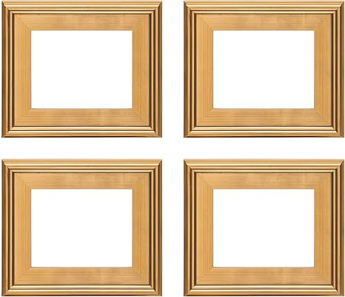 Vista 104 de Creative Mark Plein - Marco de aire individual 8 x 10, dorado, paquete de 10