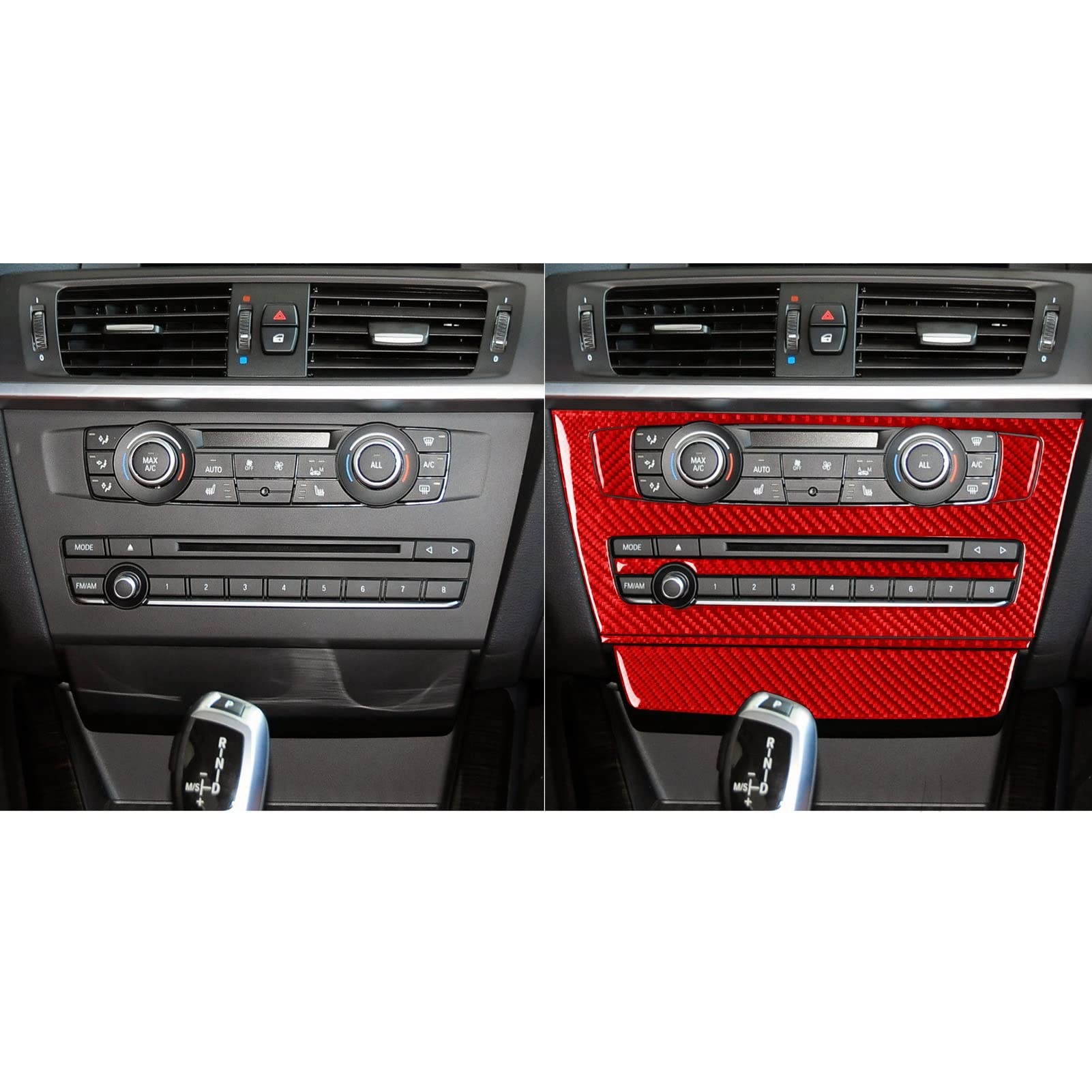 Intérieur DéCoration Garniture RHD&LHD Pour BMW X3 F25 X4 F26 2011-2017 Voiture Intérieur Console Centrale Panneau Changement Vitesse Décoration Autocollant Garniture Accessoires D'autocollant ( Taill