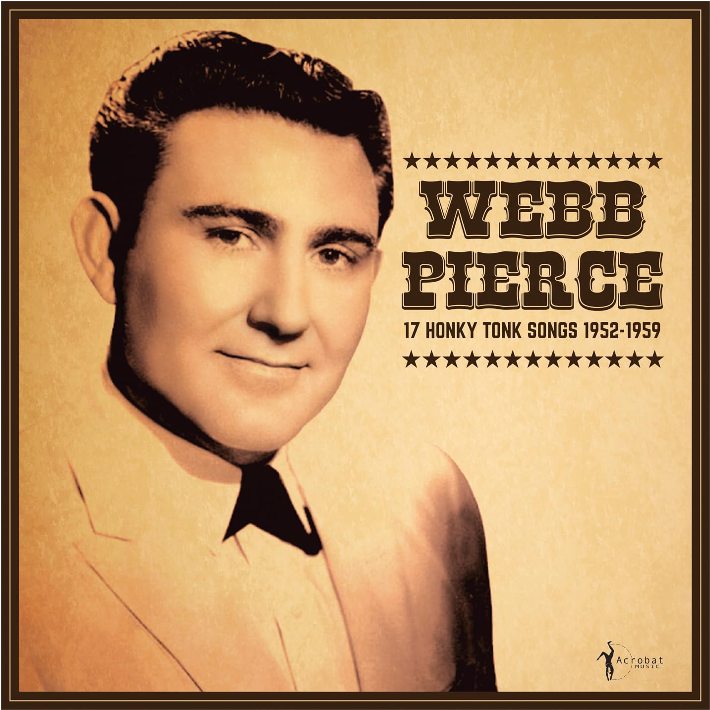 Webb Pierce: 17 Honky Tonk Songs LP 12"" Vinyl Record 140g