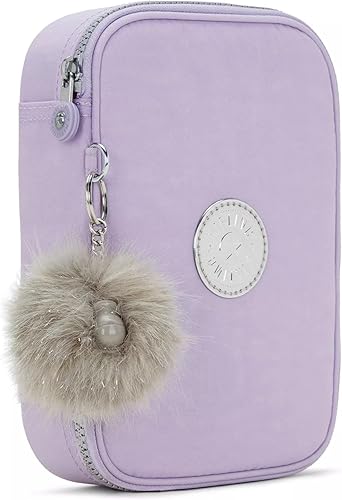 Vista 46 de Kipling - Estuche impreso para 100 bolígrafos para mujer, accesorios de organización, suministros de arte, maquillaje, organizador de viaje Aqua