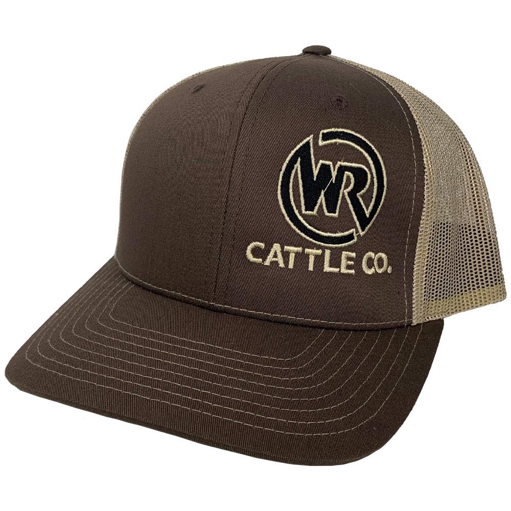 WHISKEY BENT HAT CO.WHISKEY BENT HAT CO. Whiskey Ranch Cattle Co. Embroidered Adjustable Mesh Back Hat