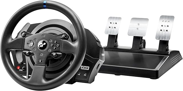 Thrustmaster T300 RS GT Force Feedback Racing Wheel - Officially licensed for Gran Turismo - PS5 / PS4 / PC