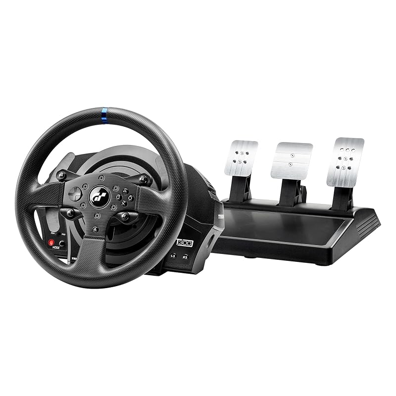 Thrustmaster T300RS GT — pedaliera inclusa, volante intercambiabile