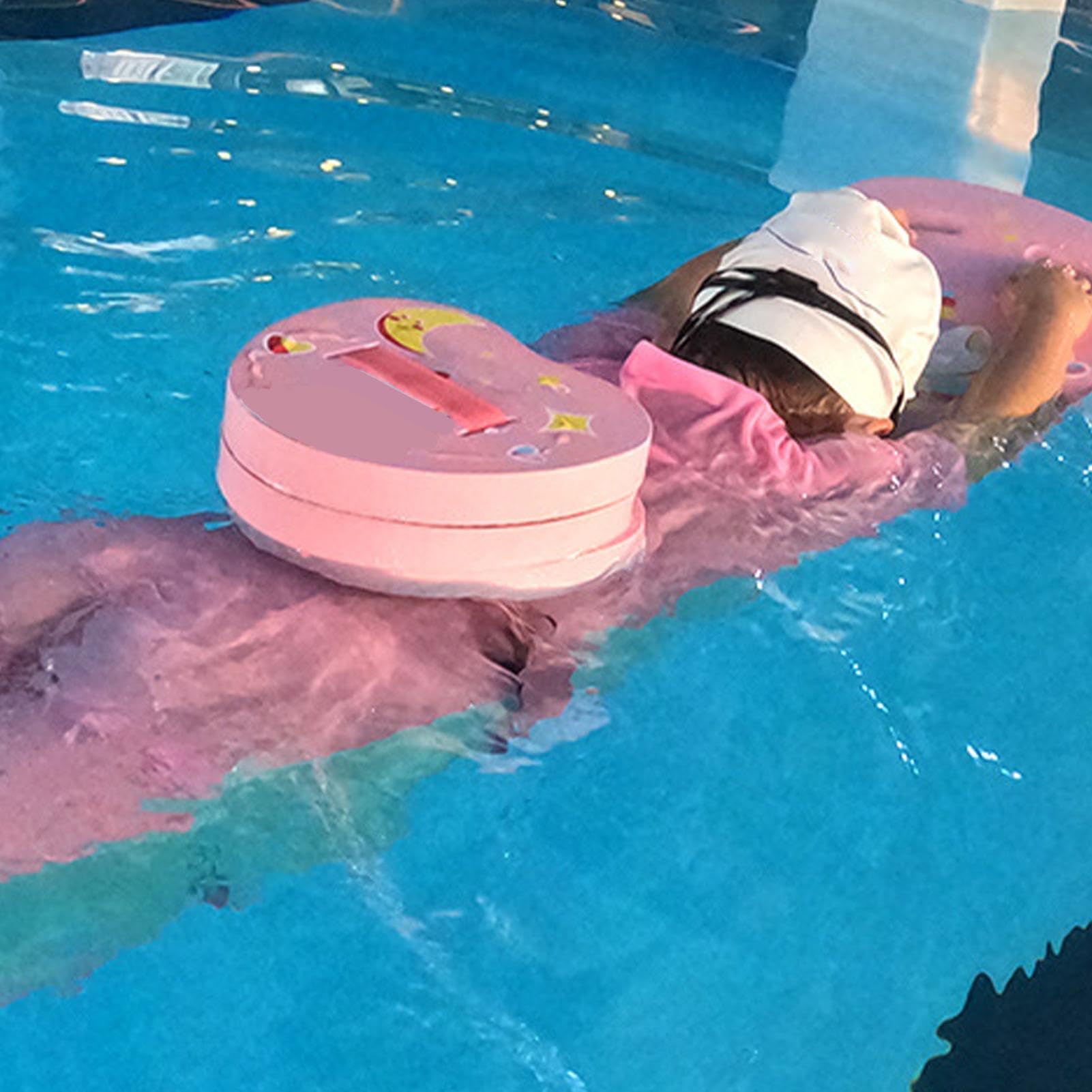 Flotador Espalda Infantil Cinturón Natación,Ergonómico EVA Dibujos Animados 3 Capas Ajustable,Cinturón Entrenamiento Piscina Flotador Espalda | para Piscinas Lagos Playas Y Acuáticas