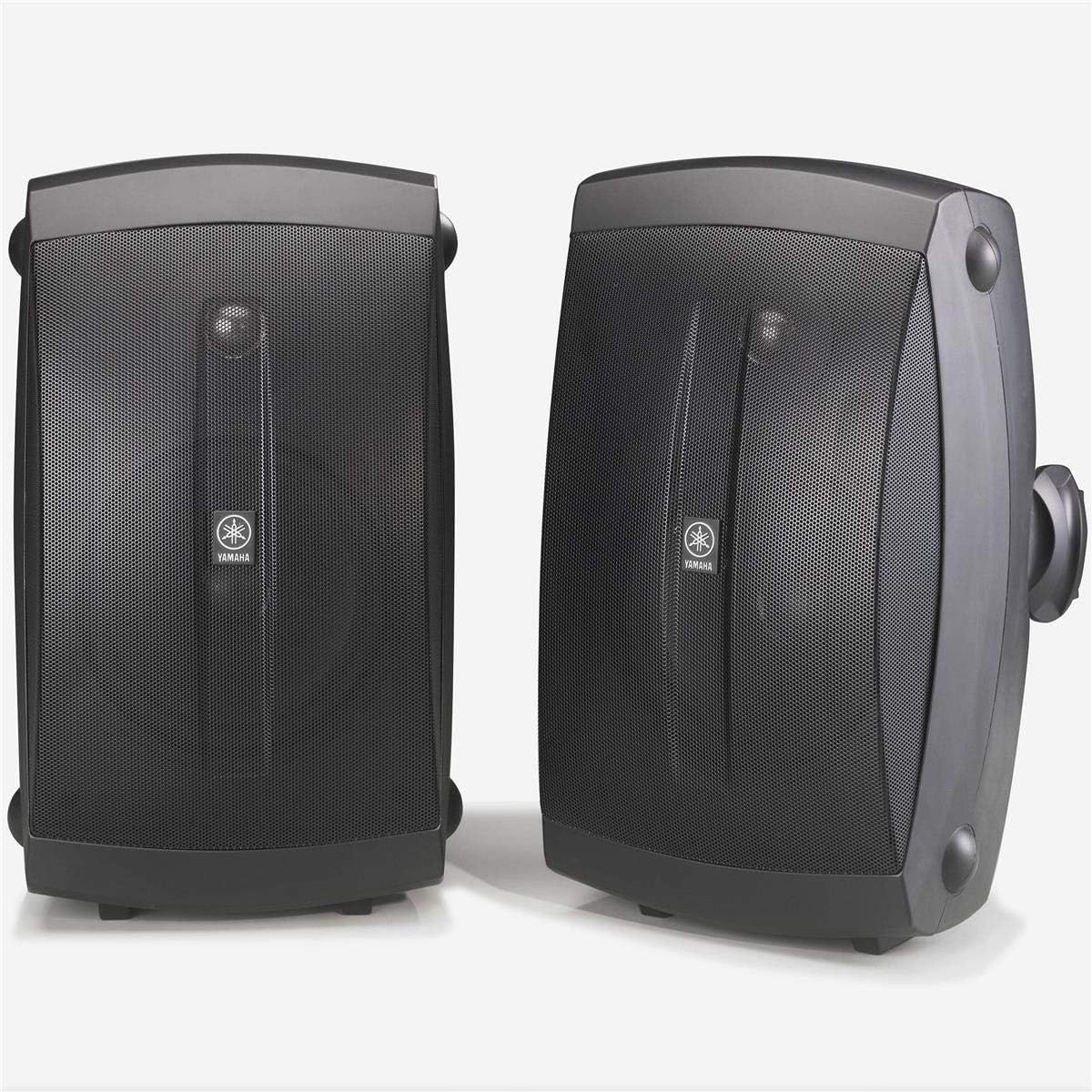 Amazon.com: YAMAHA NS-AW350B All-Weather Indoor/Outdoor 2-Way Speakers ...