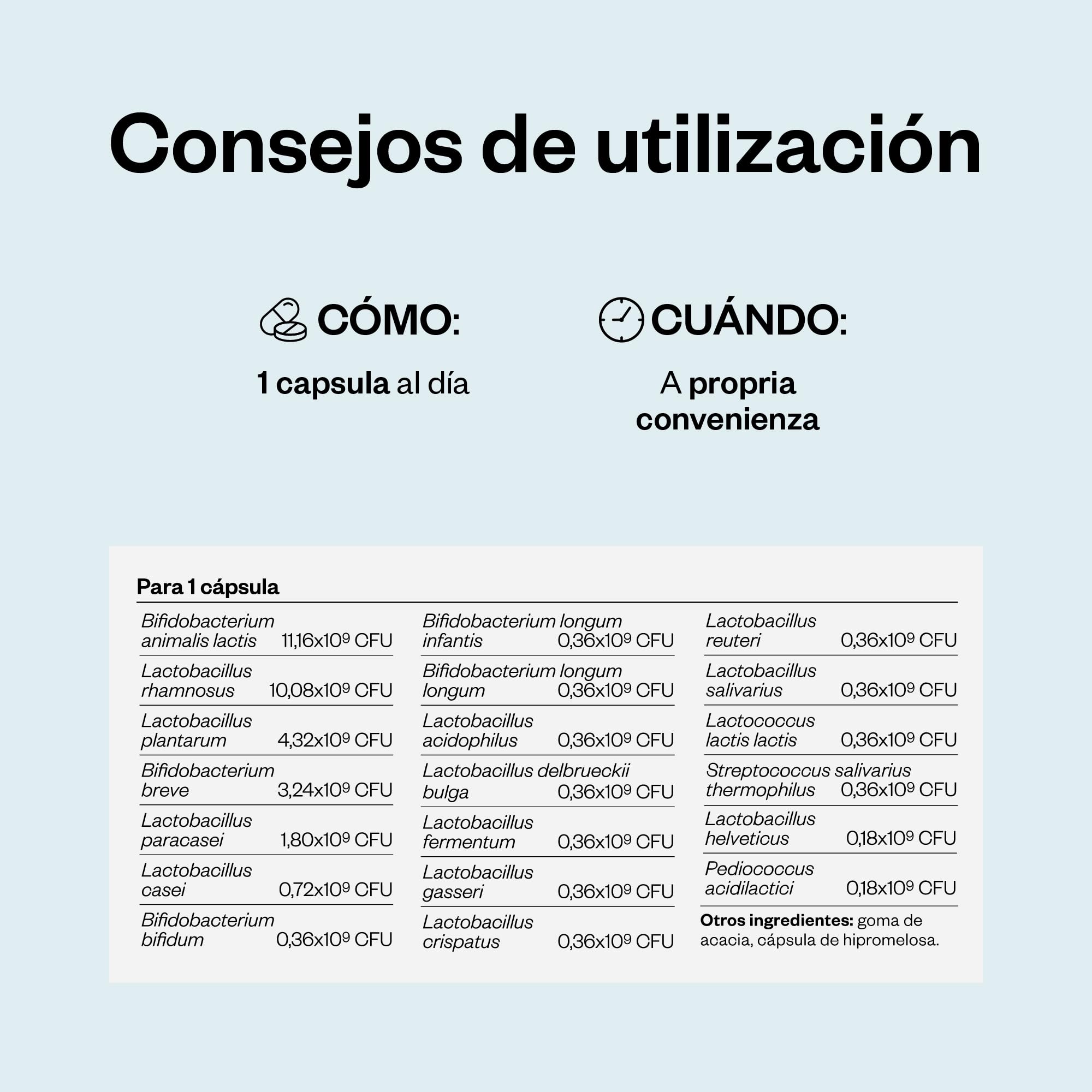 Full Spectrum Probiotic Formula - Sistema Digestivo - Vegano - SuperSmart | La Sinergía de Probióticos Definitiva - Ayuda a Proteger el Sistema Digestivo - Refuerza el Sistema Inmunológico