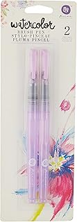 Prima Marketing 580421 Prima Palette Mixed Media Watercolor Brush Pens 2/Pkg-12mm & 15mm