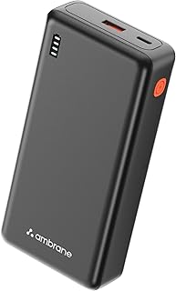 Ambrane 20000mAh Power Bank (Xtreme 20K, Black)