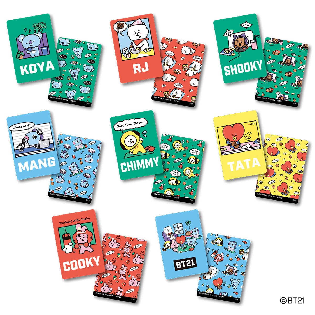 Amazon.co.jp: バンダイ (BANDAI) BT21 メタルカードコレクション2